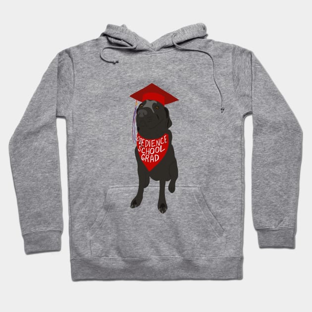 Obedience School Grad Hoodie by Alissa Carin